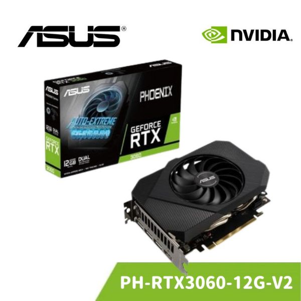 圖片 ASUS 華碩 Phoenix GeForce RTX  3060 V2 12GB 顯示卡