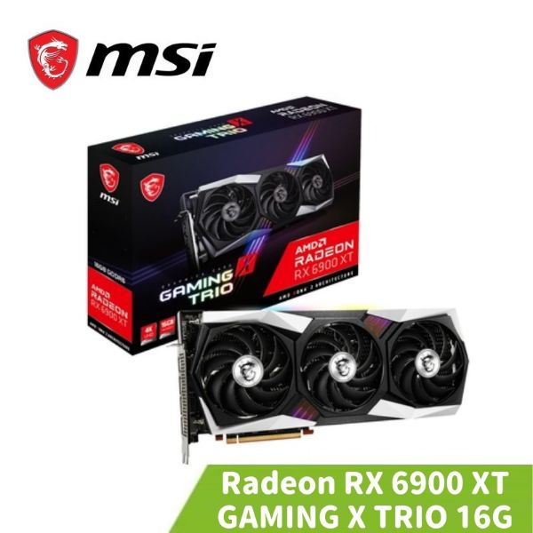 圖片 MSI 微星 Radeon RX 6900 XT GAMING X TRIO 16G 顯示卡