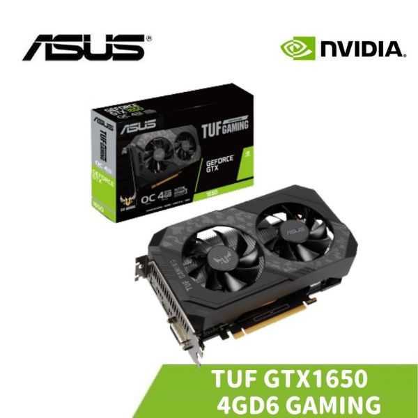圖片 ASUS 華碩 TUF GeForce GTX 1650 O4GD6 GAMING 顯示卡
