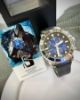 圖片 原廠代理店 SEASTAR 1000 海星石英三眼計時膠帶手錶  T120.417.17.041.00 漸層藍膠帶