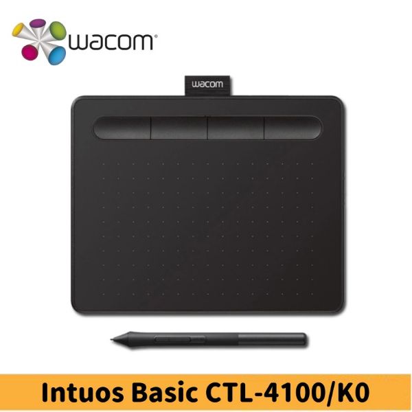 圖片 Wacom Intuos Basic 繪圖板 (入門版) CTL-4100/K0 黑