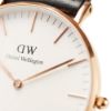 圖片 Daniel Wellington DW00100036 36mm 黑真皮皮革錶 DW錶 正裝錶 商務錶