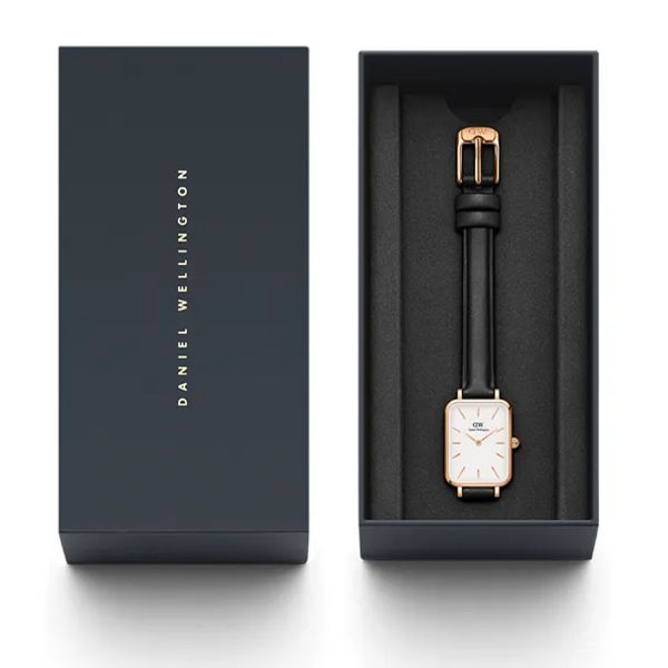 圖片 Daniel Wellington DW00100434 方形簡約 皮革腕錶 DW錶