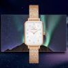 圖片 Daniel Wellington DW00100578 玫瑰金殼珍珠母貝面方型米蘭腕錶