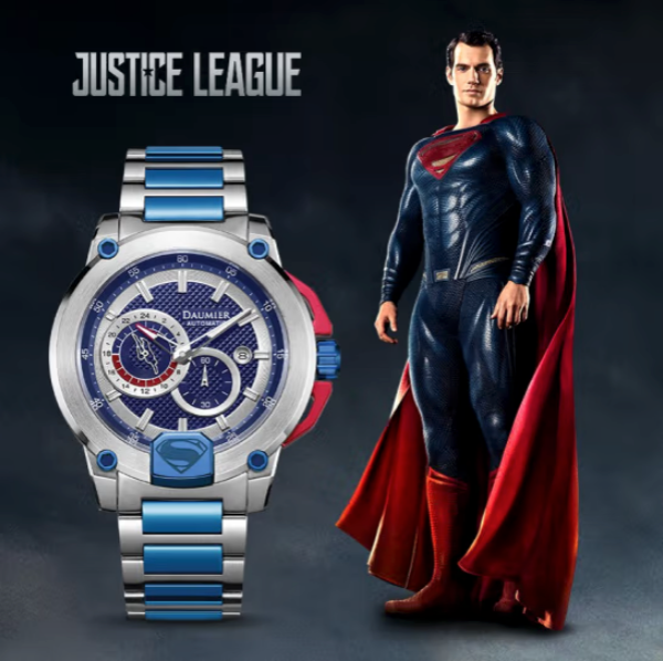 圖片 DAUMIERx正義聯盟 Superman Mutate限量版瑞士錶DM-JLW001.SLTN.8SN