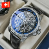 圖片 DAUMIER 瑞士丹瑪錶 DM8695-B2 超跑元素 雙飛輪機械錶 錶