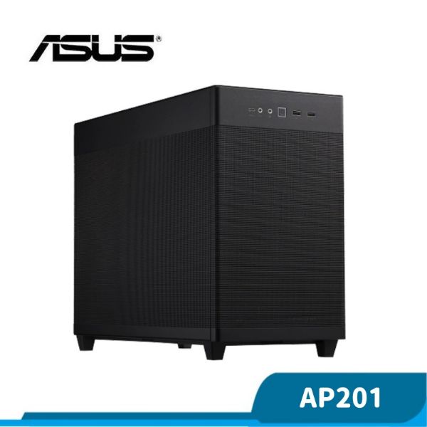 圖片 ASUS 華碩 Prime AP201 Edition MicroATX 電腦機殼 黑