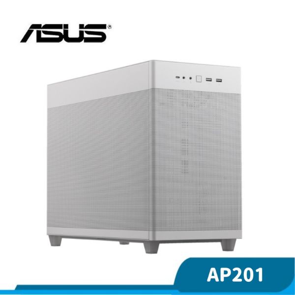 圖片 ASUS 華碩 Prime AP201 Edition MicroATX 電腦機殼 白