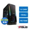 圖片 ASUS平台i5-12400/16G/RTX3050搭配24寸AOPEN螢幕!