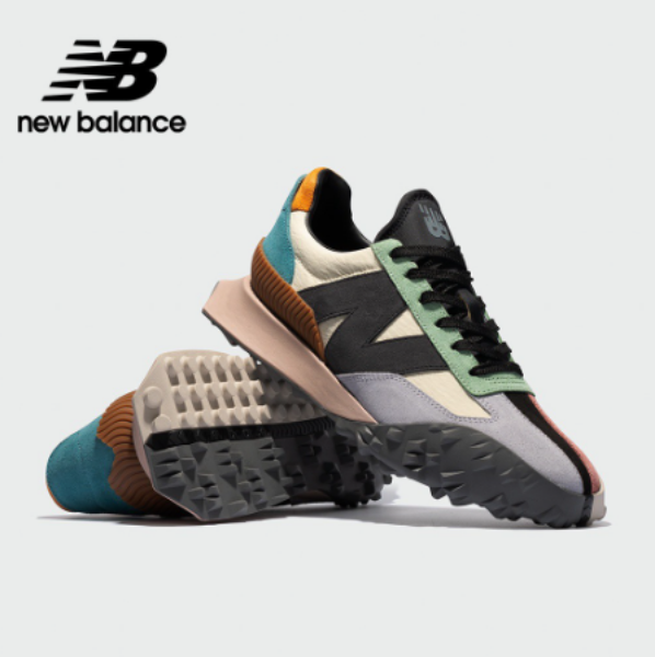 圖片 New Balance XC-72 鴛鴦 麂皮 拼接 IU 著用款 復古鞋 UXC72BB2 橘綠粉