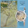 圖片 梵谷 Van Gogh Swiss Watch Lady 18 梨樹 梵谷經典名畫女錶