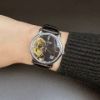 圖片 梵谷 Van Gogh Swiss Watch OPSM-L 含著香煙的骸骨 經典名畫女錶 骷髏頭