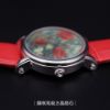 圖片 梵谷 Van Gogh Swiss Watch LADY 15 蝴蝶與罌粟花 經典名畫女錶