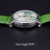 圖片 梵谷 Van Gogh Swiss Watch LADY 17 玫瑰花 經典名畫女錶 生日禮物 梵谷錶