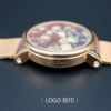 圖片 梵谷 Van Gogh Swiss Watch OPCL-MB 秋菊花瓶 經典名畫女錶