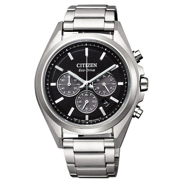 圖片 CITIZEN 星辰錶 CA4390-55E 限量光動能鈦金屬計時手錶