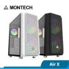 圖片 MONTECH 君主 Air X 內含ARGB風扇20cm*2+12cm*1/鋼化玻璃/E-ATX 電腦機殼