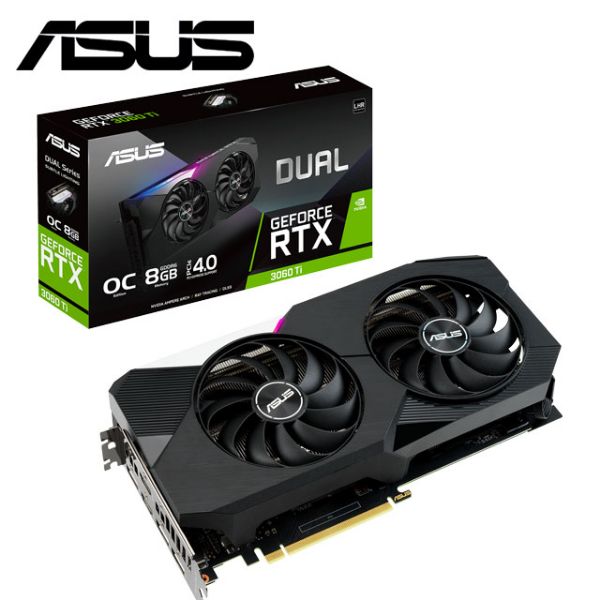 圖片 ASUS Dual GeForce RTX™ 3060 Ti V2 O8GB 顯示卡