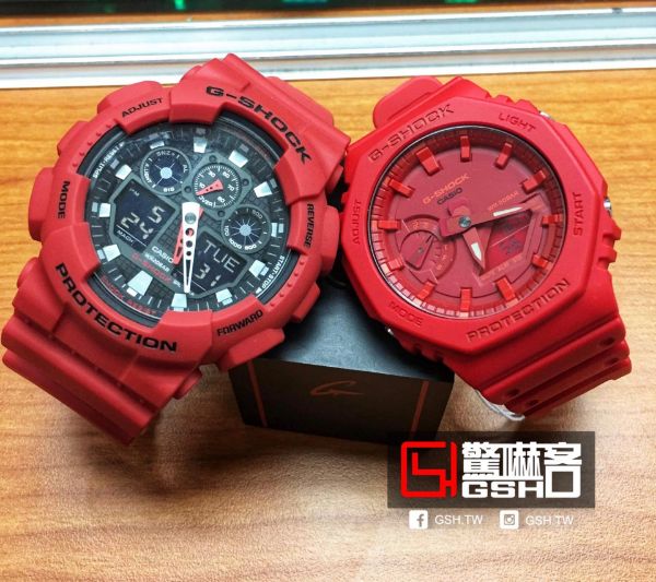 圖片 G-SHOCK X G-SHOCK 甜美系列 紅 情侶對錶