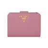 圖片 PRADA 女款 粉色短夾  1ML018 QWA