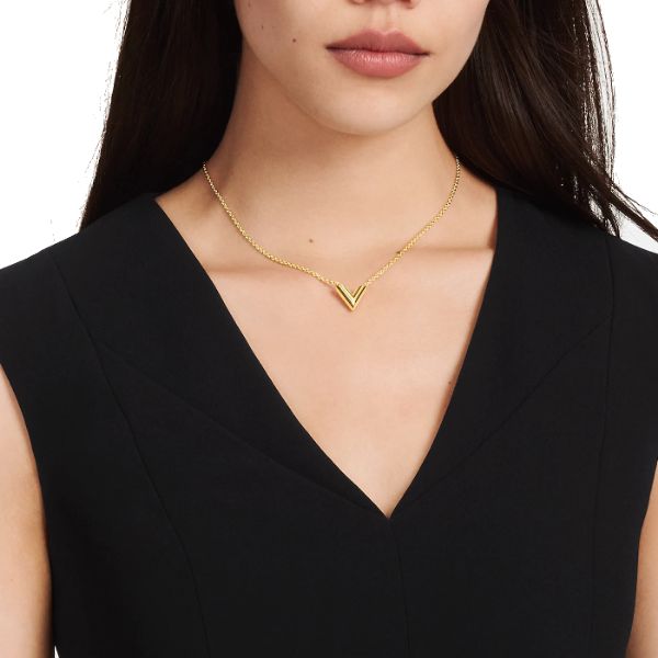 圖片 LV LOUIS VUITTON 路易威登 ESSENTIAL V 項鏈 M61083