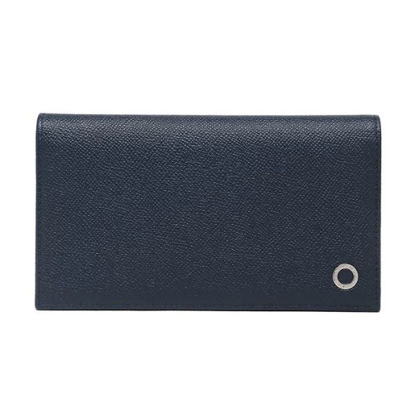 圖片 寶格麗 BVLGARI 男款藍色對折長夾 型號288259