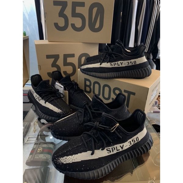 圖片 Adidas YEEZY Boost 350 V2 "Oreo" 黑白配色 球鞋 BY1604