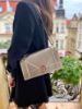 圖片 Dior Diorama 頂級小牛皮鏈式肩背包 香檳金色 楊穎同款
