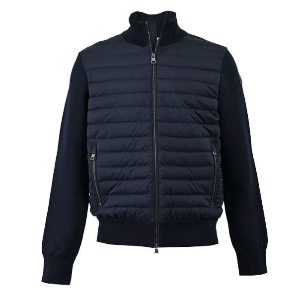 圖片 MONCLER 男款棉質羽絨外套 深藍色 M號  9B000 08V9100 781