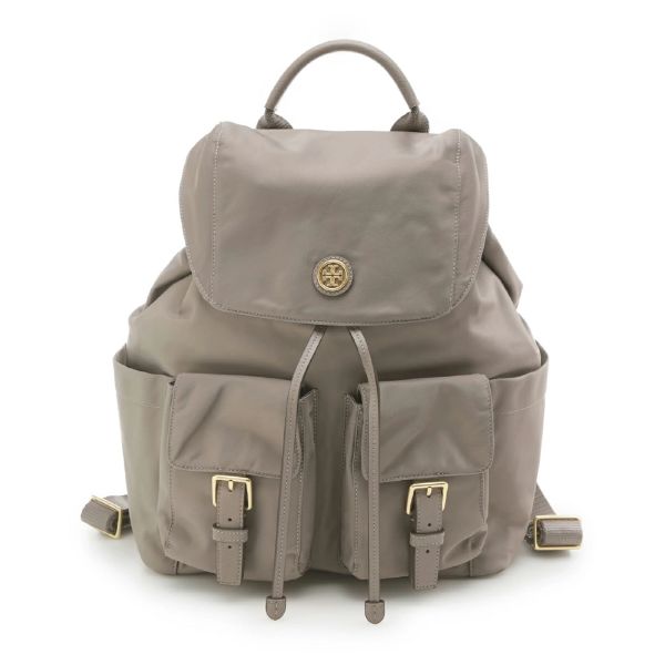 圖片 TORY BURCH 女款尼龍後背包 灰色 85061 051