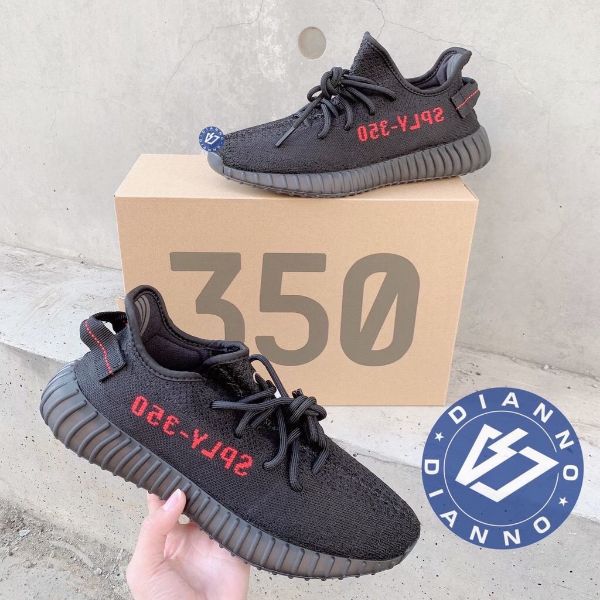 帝安諾實體店面-Adidas 愛迪達Yeezy Boost 350 V2 Black Red 黑紅