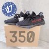 圖片 帝安諾 實體店面-Adidas 愛迪達 Yeezy Boost 350 V2 Black Red 黑紅 CP9652