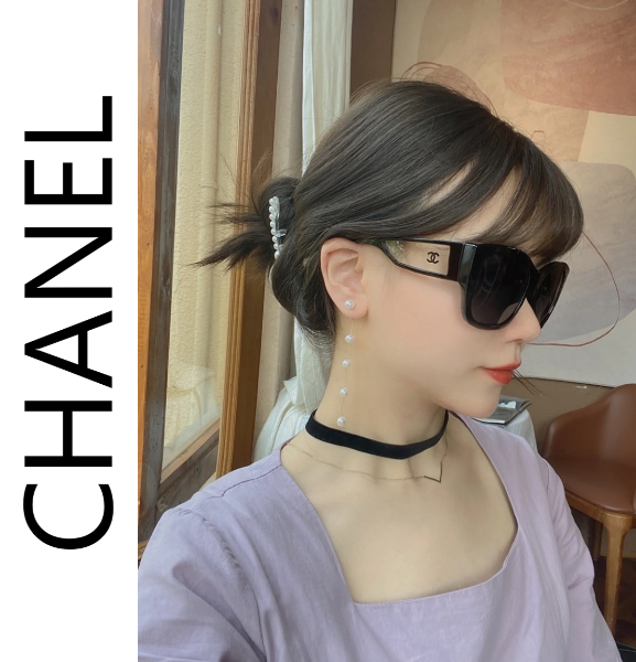圖片 【預購】麗睛眼鏡Chanel【可刷卡分期】香奈兒CH5429小香太陽眼鏡/22春夏新品/香奈兒熱賣款/周迅同款墨鏡