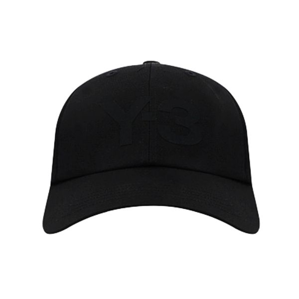 圖片 Y-3 品牌LOGO 棒球帽 黑色M號    HA6530/BLACK