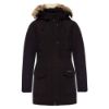 圖片 CANADA GOOSE 女款 Trillium Parka系列 黑LOGO 黑色連帽長版外套  S號   6660L 61
