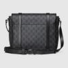 圖片 【6期0利率】GUCCI 黑灰老花郵差包 男款