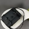 圖片 【6期0利率】GUCCI 黑灰老花郵差包 男款