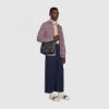 圖片 【6期0利率】GUCCI 黑灰老花郵差包 男款