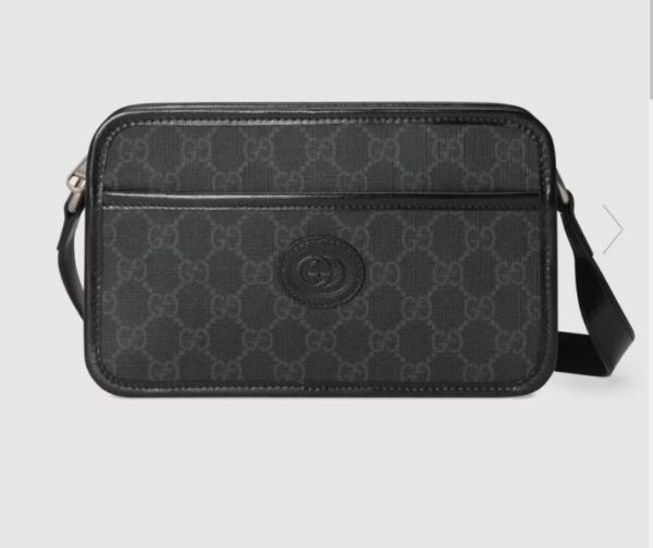 圖片 【6期0利率】GG Supreme 帆布老花拉鍊單肩包