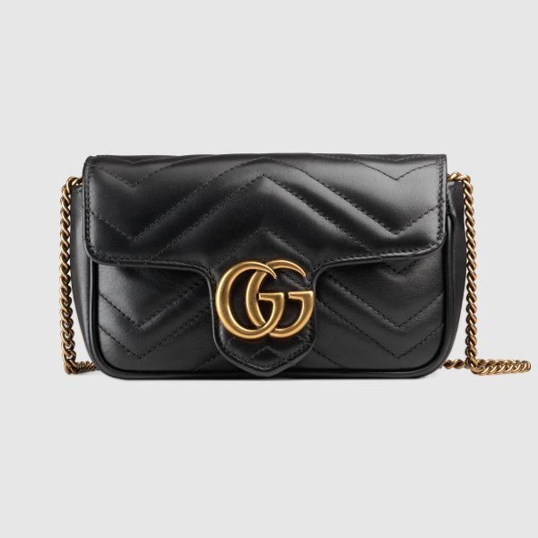 圖片 【6期0利率】GUCCI GG Marmont 絎縫皮革迷你手袋