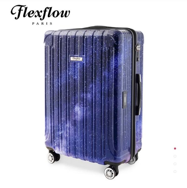 圖片 缺貨 帝安諾 實體店面 ✨ Flexflow 費式芙羅 璀璨星空 里爾系列 29吋 智能測重防爆拉鍊旅行箱 行李箱 🎀