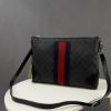 圖片 【6期0利率】GUCCI GG 郵差包 黑色 35公分