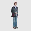 圖片 【6期0利率】GUCCI GG 郵差包 黑色 35公分