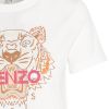 圖片 KENZO 女款虎頭短袖S號白色Ｔ恤  FC62TS8464YM01B