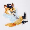 圖片 MAISON KITSUNE 胸口穿衣服狐狸小LOGO T恤 M號白色  JM00122KJ0008 P100