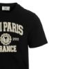 圖片 AMI PARIS 男款 純棉短袖T恤 黑色L號  HTS010702 001