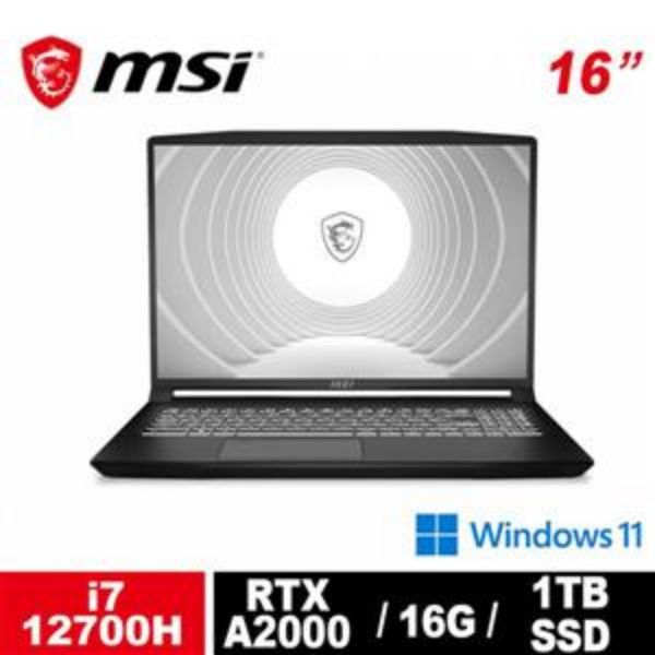 圖片 MSI CreatorProM16 A12UJS-618TW 16吋筆電