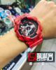 圖片 G-SHOCK 指針數位雙顯錶-刀割紋紅色 GA-110SL-4A