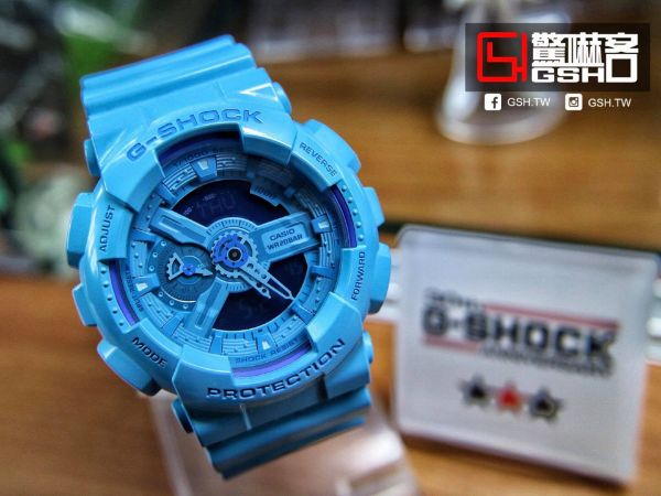 圖片 G-SHOCK 限量款 大水藍 GA-110B-2