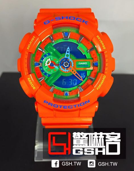 圖片 G-SHOCK 限量款 橘樂高 GA-110A-4